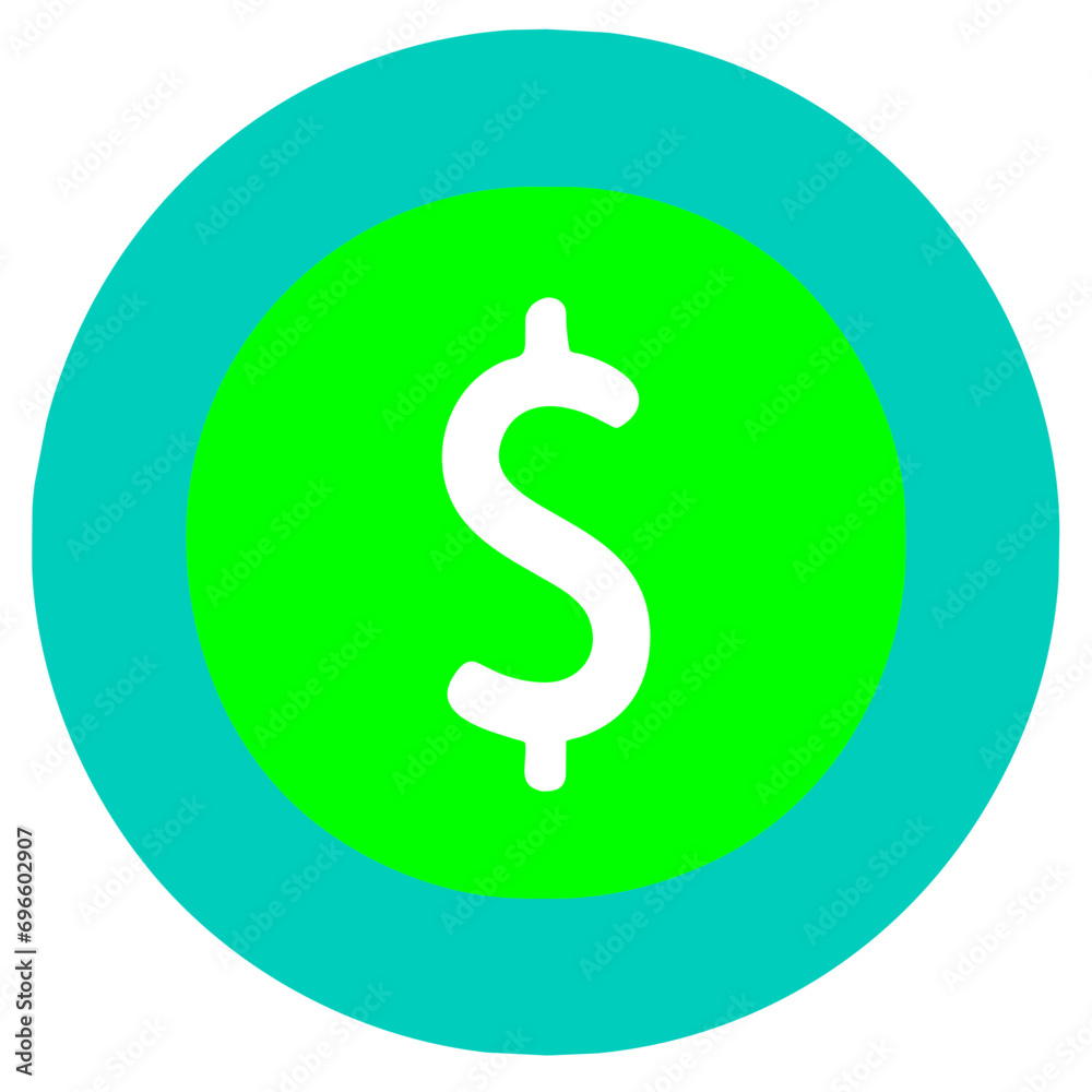 dollar sign icon dollar sign icon