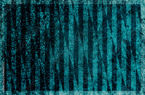 Niebieskie tło abstrakcja kształty ściana