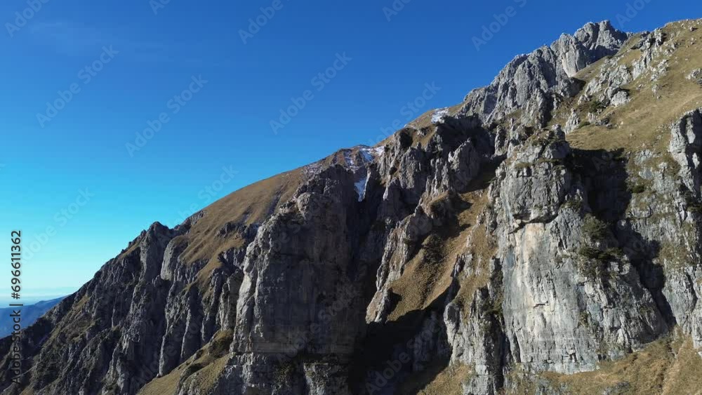 Landscape of the Grigna meridionale mountain in Valsassina Landscape of the Grigna meridionale mountain in Valsassina