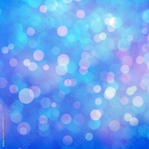 Картината върху платно Blue bokeh background perfect for Party, Anniversary, Birthdays, Holiday, Free s