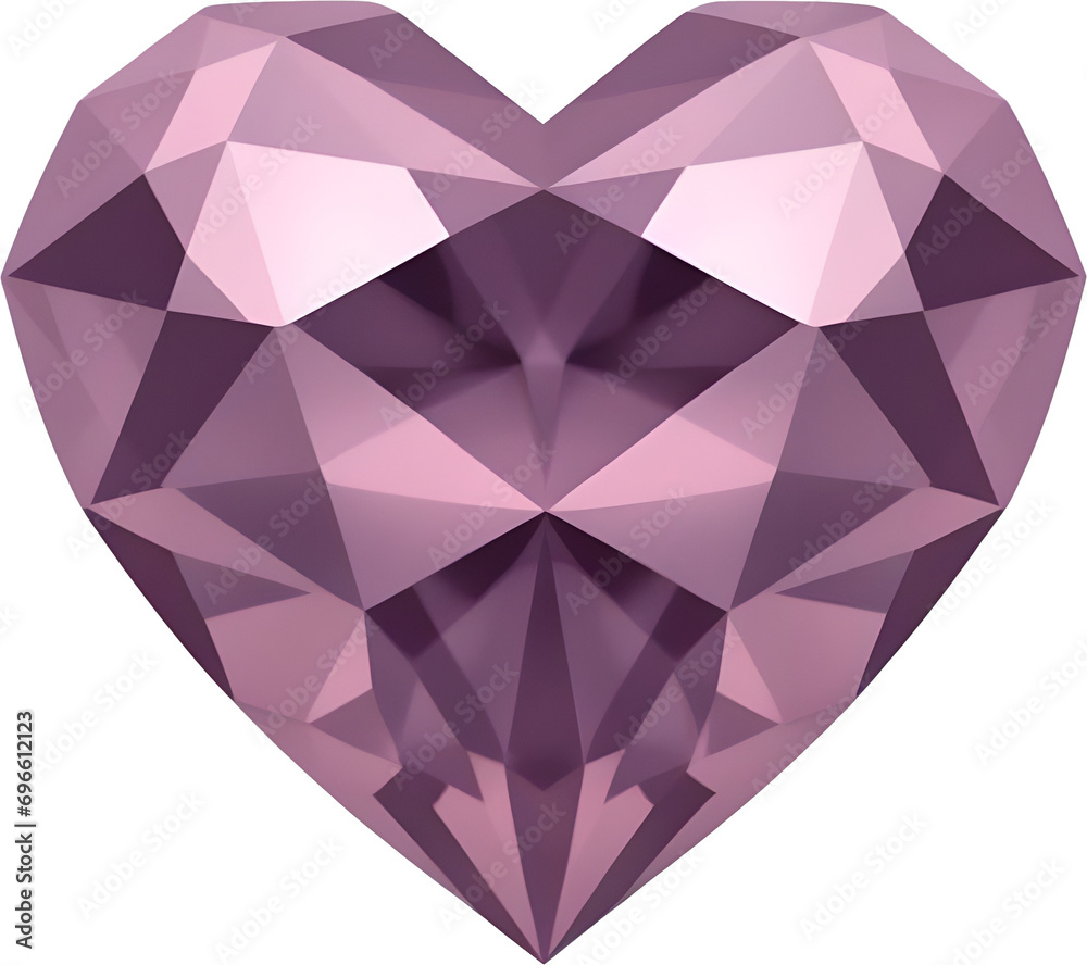 diamond heart illustration