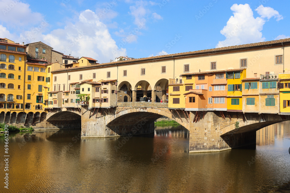 Obraz premium Die Ponte Vecchio in Florenz, Italien