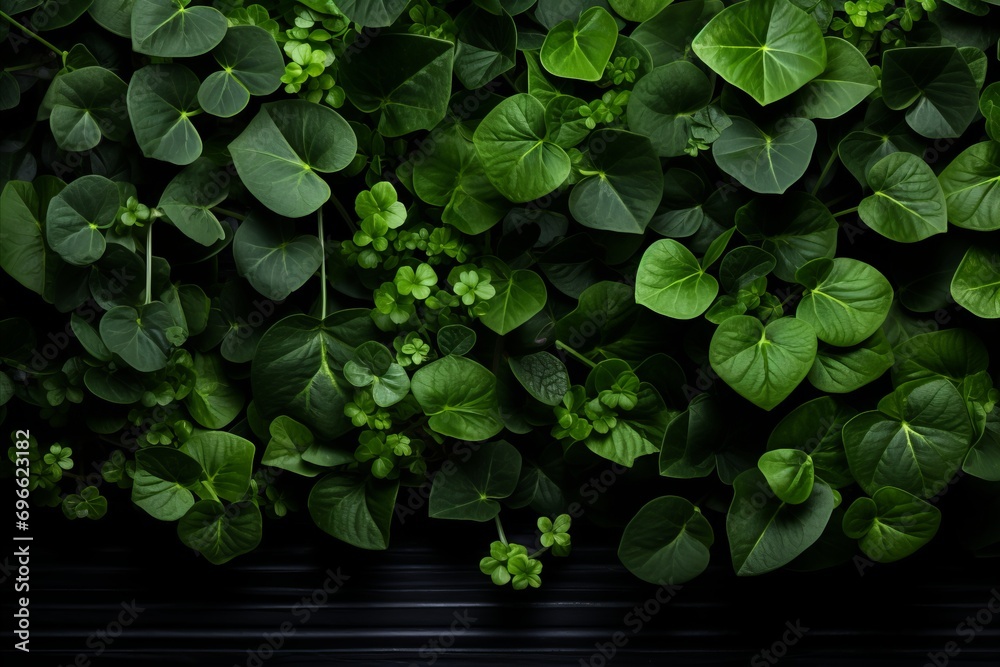 Vibrant green stpatricks day background with copy space for text and creative designs Vibrant green stpatricks day background with copy space for text and creative designs