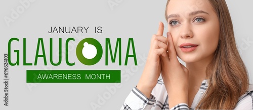 Banner with text JANUARY IS...