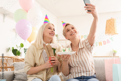 Mature women with birthday ...