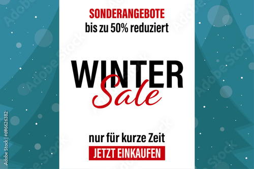 Winter Sale - nur für kurze Zeit - bis zu 50% reduziert