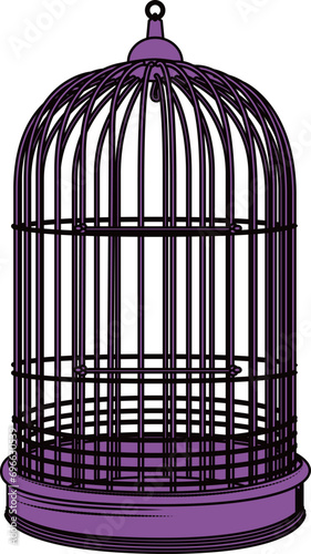 鳥かご（birdcage）(eps)