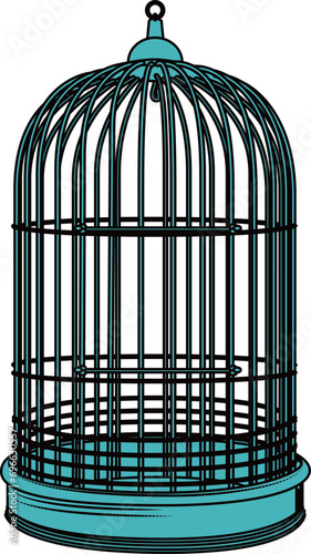 鳥かご（birdcage）(eps)