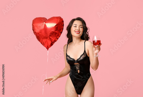 Beautiful young happy Asian...