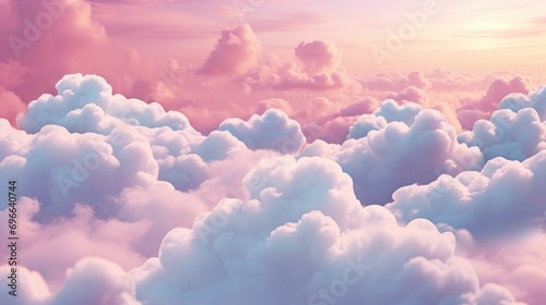 The sky becomes a canvas for love to be expressed, as fluffy clouds transform into delicate hearts, creating a magical and romantic atmosphere.
