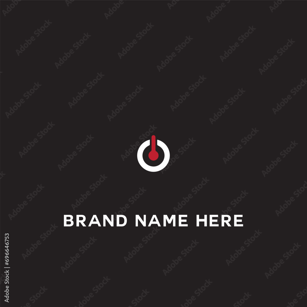 O letter logo, O Letter O logo, O letter icon Design with black