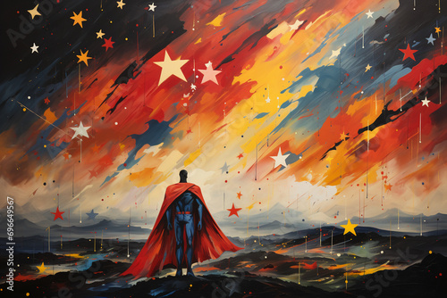 vector, illustration, christmas, design, airplane, plane, sea, cartoon, sky, decoration, holiday, card, star, transport, travel, space, shape, art, icon, air, ai generative, wave, orange, wallpaper, p