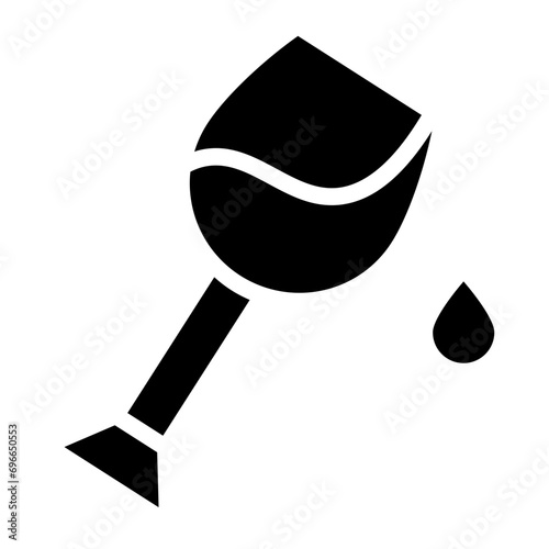 wine glass glyph