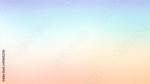 solid simple Abstract Smooth Gradient ombre Between Periwinkle Blue, Mint Cream, Peach colors, texture, background