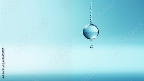 Image of a single water droplet.
