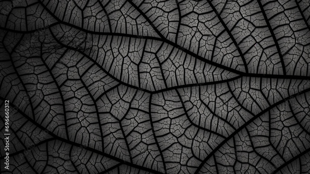 Leaf texture pattern background vector closeup plant decor