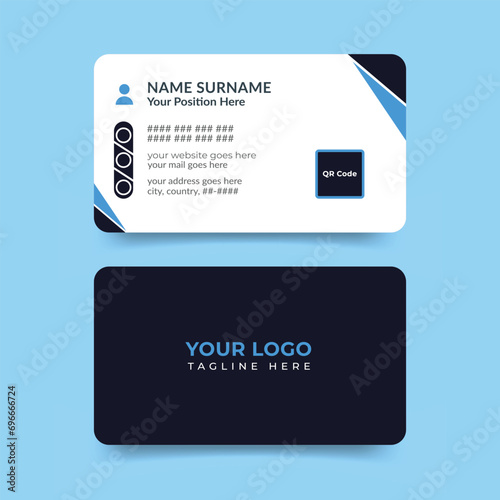 Wallpaper Mural Professional modern healthcare business card template Torontodigital.ca