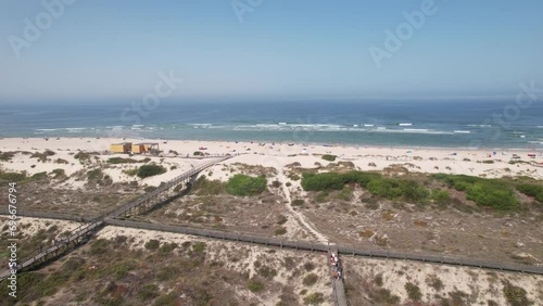 Costa nova beach, Aveiro, Portugal