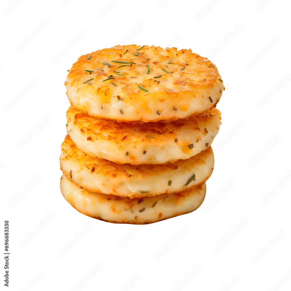 So sweet Biscuit cracker isolated on transparent background