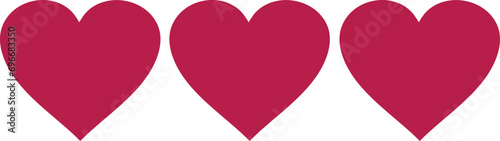 heart valentine alphabet symbol sign minus