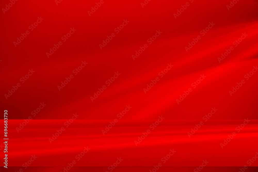 Empty studio interior background and backdrop and product display stand