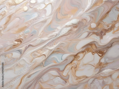 Pearl Luminosity: Opalescent Marble for a Radiant Feel