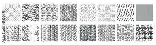 Engraving hand drawn pattern collection 
