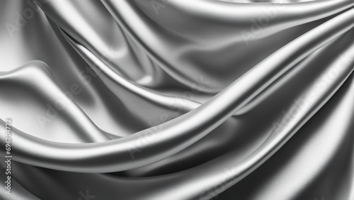 Abstract monochrome luxurious fabric background