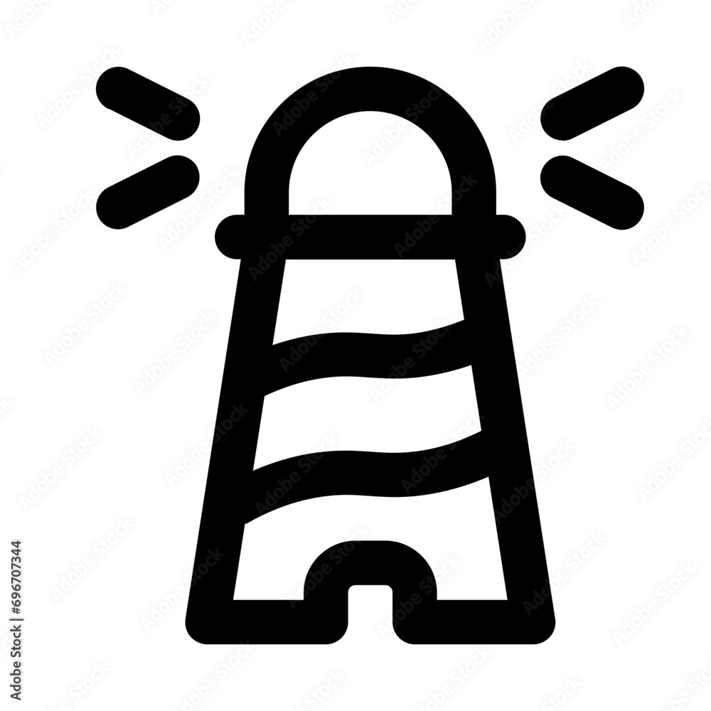 Lighthouse Line UI Icon Lighthouse Line UI Icon