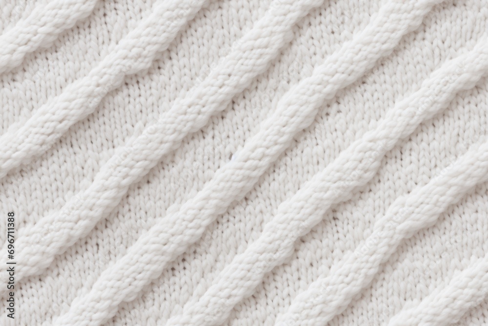 White knitting wool pattern. White knitting wool pattern.