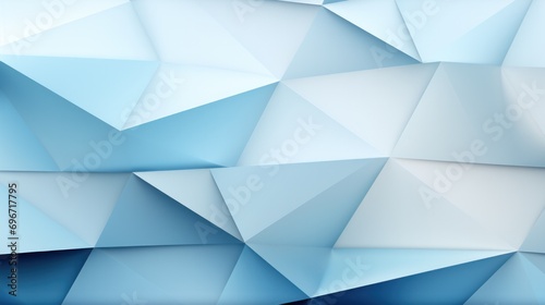 Pastel and Light Blue Geometric Background Design