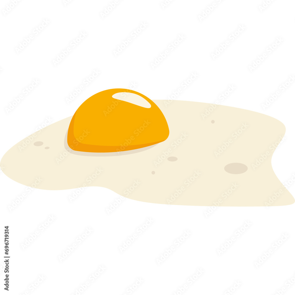 Scrambble Egg Illustration Scrambble Egg Illustration