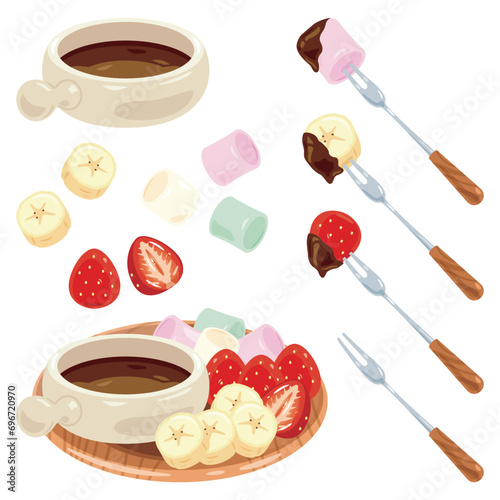 チョコレートフォンデュセット