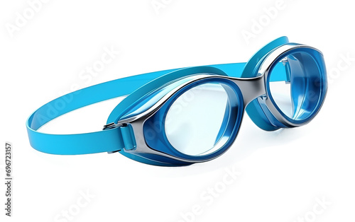 Swimming Goggles on Transparent Background.