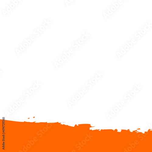 Modern Brush Footer