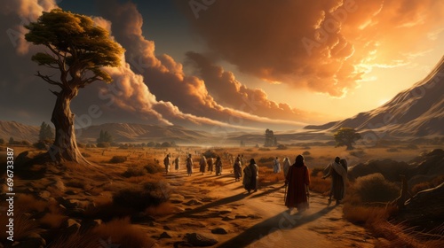 God shares with Moses His plan to deliver the Israelites from their slavery in Egypt