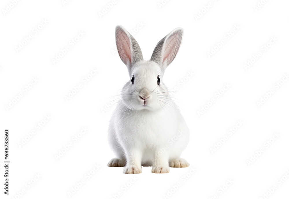 cute_animal_pet_rabbit_or_bunny_white_color