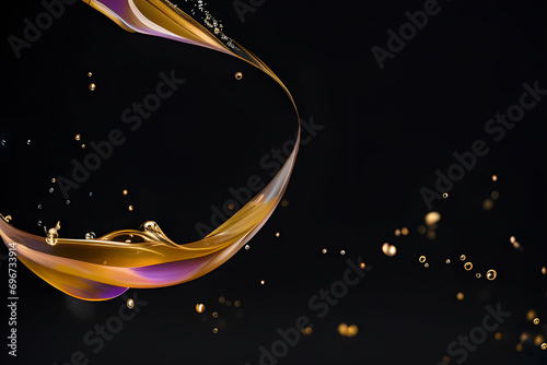 bubble drink splash for xmas celebrations