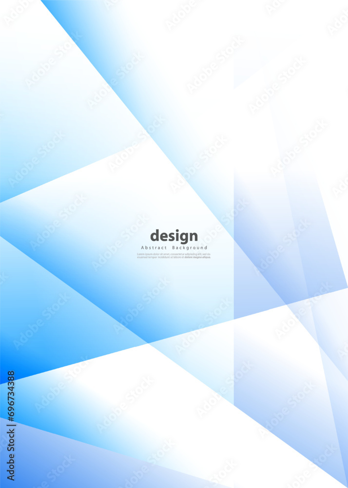 Abstract blue background. Technology concept