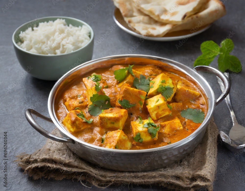 Kadai Paneer Dish