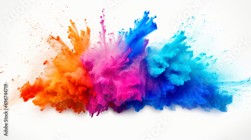 Colored powder © Little