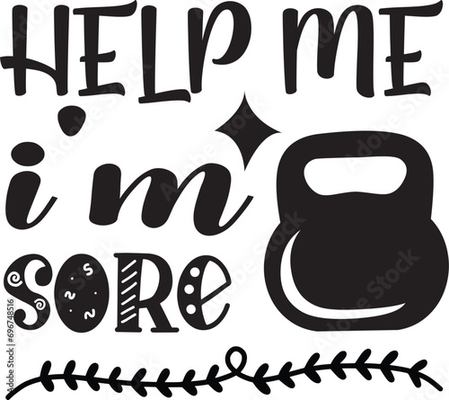 help me i'm sore svg design