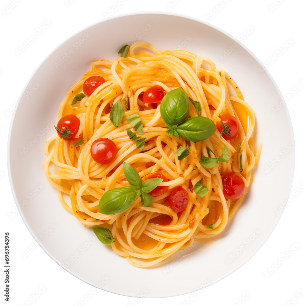 Fresh Tasty Served Pasta. Cooking Template. Top View. Ai generative Fresh Tasty Served Pasta. Cooking Template. Top View. Ai generative