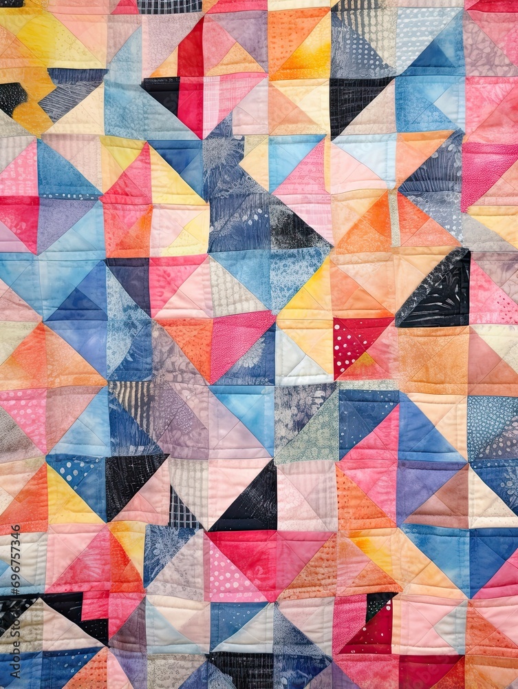 Cozy Bedroom Ambiance: Quilt Pattern Prints and Patchwork Designs Cozy Bedroom Ambiance: Quilt Pattern Prints and Patchwork Designs