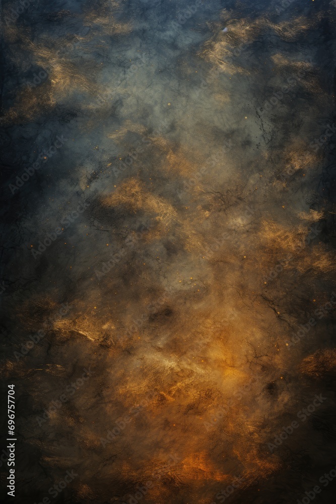 Background Texture Pattern in the Style Dreamy, Dark, Subdued, Surreal, Classical - Art Backdrop (Nocturne of the Surreal) created with Generative AI Technology - obrazy, fototapety, plakaty 