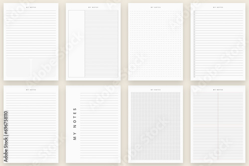 Notes planner
