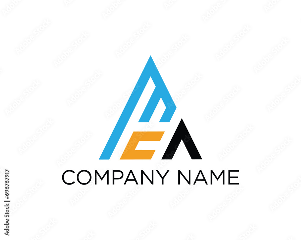 MCA creative modern logo design element MCA creative modern logo design element