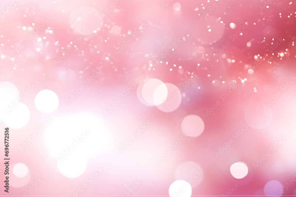 Pink sparkling and shiny abstract background.