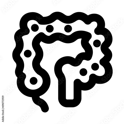 Intestines Line UI Icon
