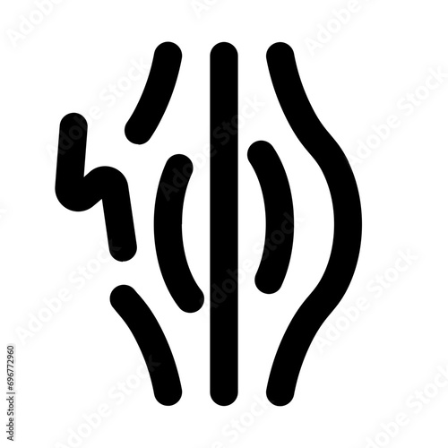 Muscle Tension Line UI Icon